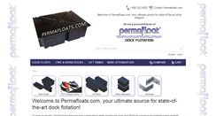 Desktop Screenshot of permafloats.com